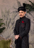 Bin Tayyab Sherwani (TD-1750)  BLACK