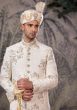 Bin Tayyab Sherwani (TD-1819)  OFF-WHITE