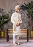 Bin Tayyab Sherwani (TD-1819)  OFF-WHITE