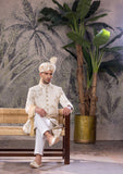 Bin Tayyab Sherwani (TD-1819)  OFF-WHITE