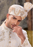 Bin Tayyab Sherwani (TD-1819)  OFF-WHITE