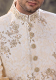 Bin Tayyab Sherwani (TD-1819)  OFF-WHITE