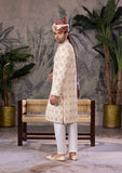 Bin Tayyab Sherwani (TD-1819)  OFF WHITE