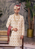 Bin Tayyab Sherwani (TD-1819)  OFF WHITE