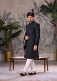 Bin Tayyab Sherwani (TD-1793)  BLACK