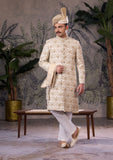 Bin Tayyab Sherwani (TD-1807)  OFF WHITE