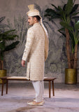 Bin Tayyab Sherwani (TD-1807)  OFF WHITE