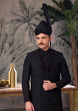 Bin Tayyab Sherwani (TD-1681)  Black