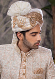 Bin Tayyab Sherwani (TD-1768)  OFF WHITE