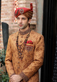 Bin Tayyab Sherwani (TD-1395-4) Rust