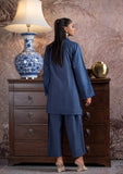 BIN TAYYAB (BT-06) WESTERN 2 PCS STITCH SUIT BLUE