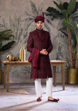 Bin Tayyab Sherwani (TD-1690)  MEHROON