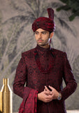 Bin Tayyab Sherwani (TD-1690)  MEHROON