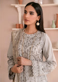 Bin Tayyab (ZEA-05) Haze EMB Lawn 3 PC's Unstitch Suit