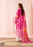 Unstitch 3 PCs Suit (BT-07) Printed Lawn