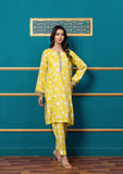 Bin Tayyab (PF-D-3097) Digital Lawn 2 PC's Unstitched & Pret