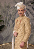 Bin Tayyab Sherwani (TD-1779) GOLDEN