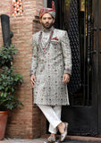 Bin Tayyab Sherwani (TD-1420-2) Multi Gray