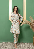 Bin Tayyab (PF-D-3104) Digital Lawn 2 PC's Unstitched & Pret