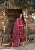 Khaddar (BT109) 3-Piece Stitch Suit Maroon