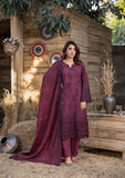 Khaddar (BT-130) 3-Piece Stitch Suit Maroon