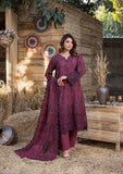 Khaddar (BT-130) 3-Piece Stitch Suit Maroon