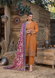 Khaddar (BT113) 3-Piece Stitch Suit Mustard