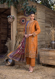 Khaddar (BT113) 3-Piece Stitch Suit Mustard