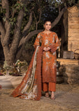 Khaddar (BT-129) 3-Piece Stitch Suit Rust