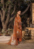 Khaddar (BT-129) 3-Piece Stitch Suit Rust