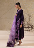 3 Piece Embroidered Velvet BT-3974 Purple