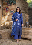 Khaddar (BT116) 3-Piece Stitch Suit Blue